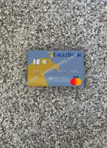 Nauru Eagle Bank Inc mastercard photolook front